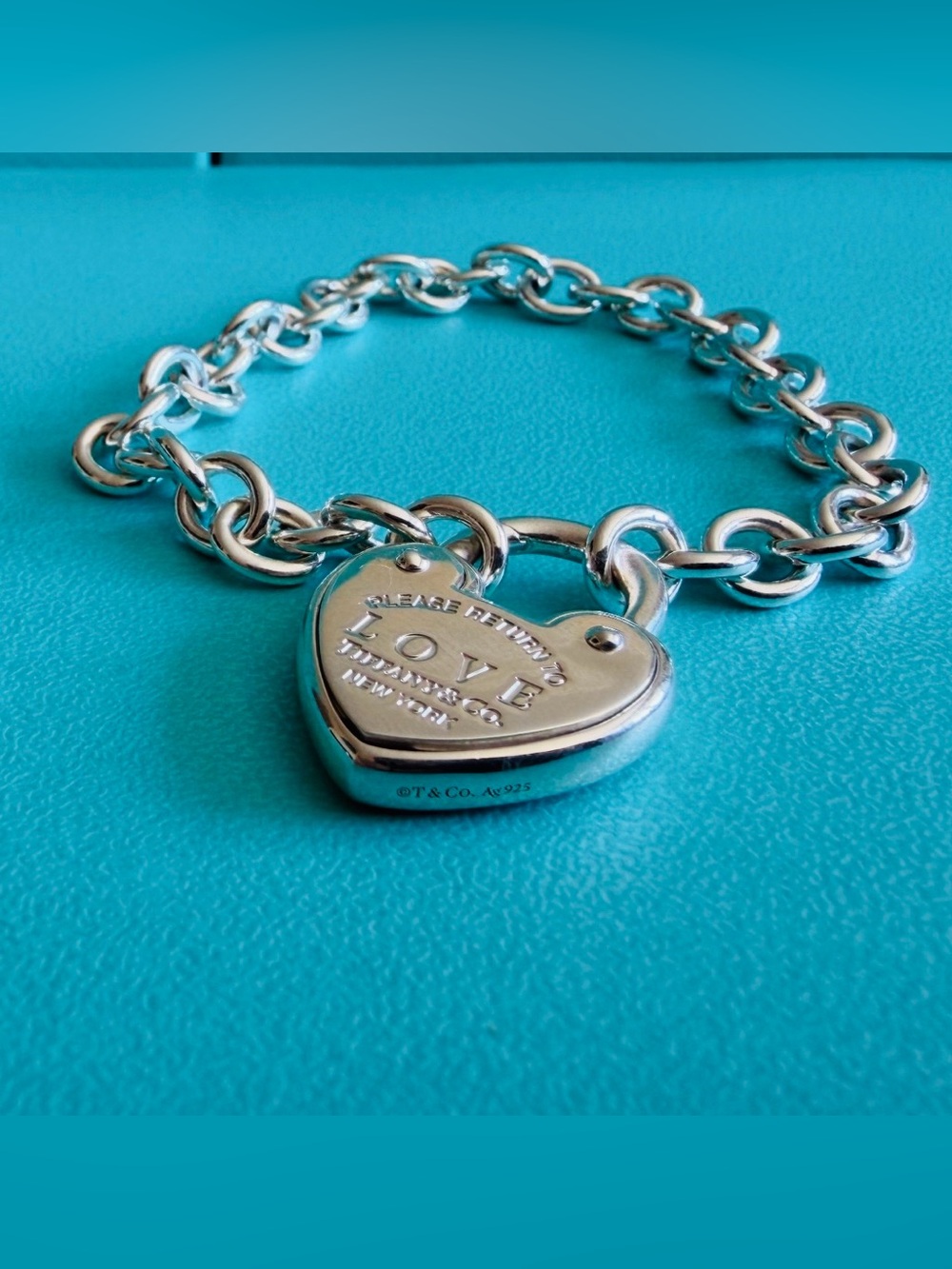 Tiffany & Co. lock Bracelet , sterling silver!